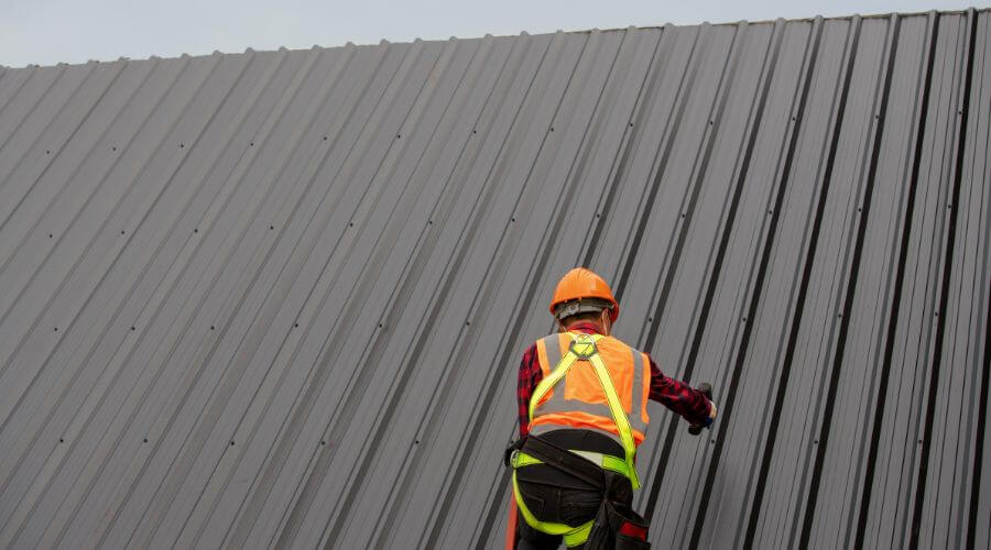 Professional metal roof installation services in East Fairfield, VT